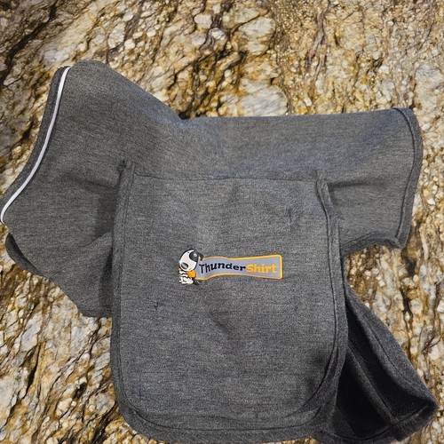 Thundershirt gray dog anxiety - thundershirt,
