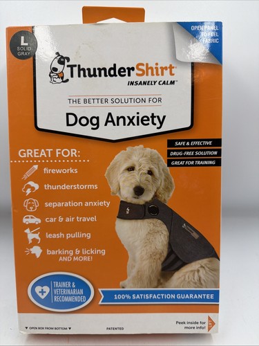 Thundershirt for dogs - thundershirt, gray